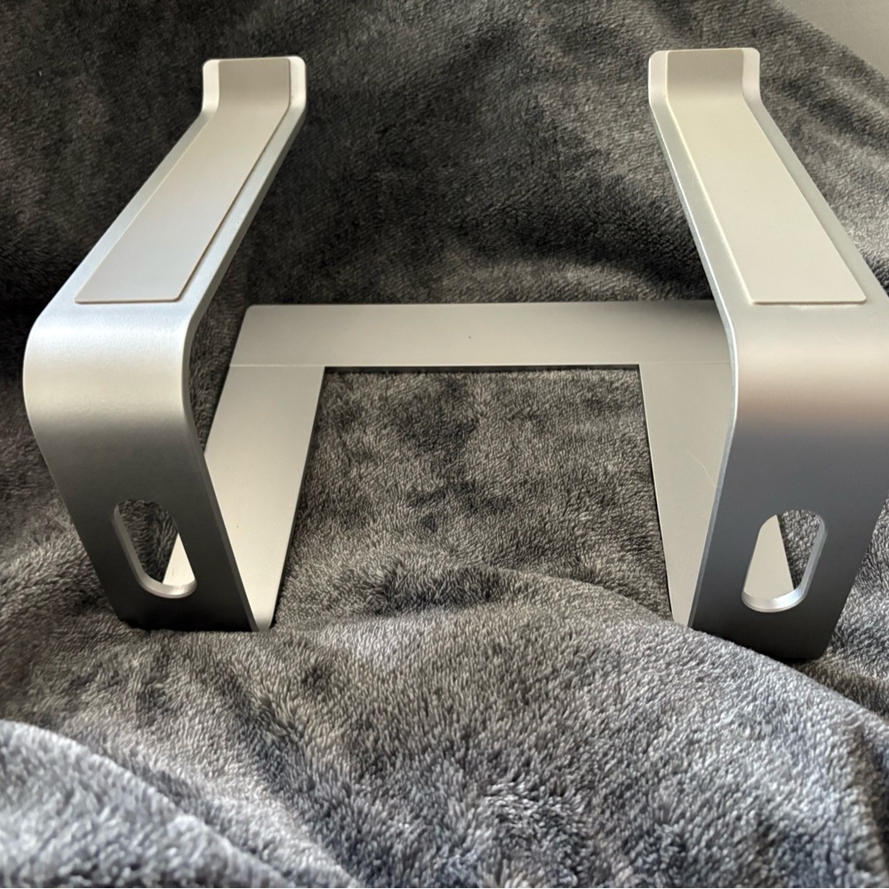 Silver Laptop Stand